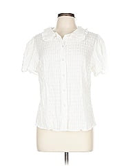 Allegra K Short Sleeve Blouse