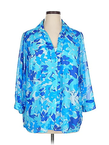 Belle By Kim Gravel 3/4 Sleeve Blouse (view 1)