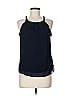 Banana Republic 100% Silk Black Sleeveless Silk Top Size 6 (petite) - photo 1