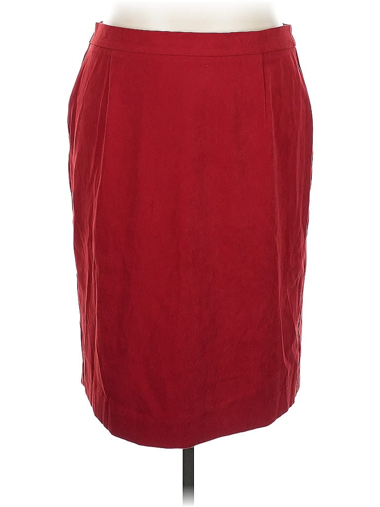 Click to view more detailed imagery on our partner's website Pre-owned Amanda Smith Formal Skirt In Burgundy