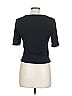 Marine Layer Black Short Sleeve Turtleneck Size L - photo 2