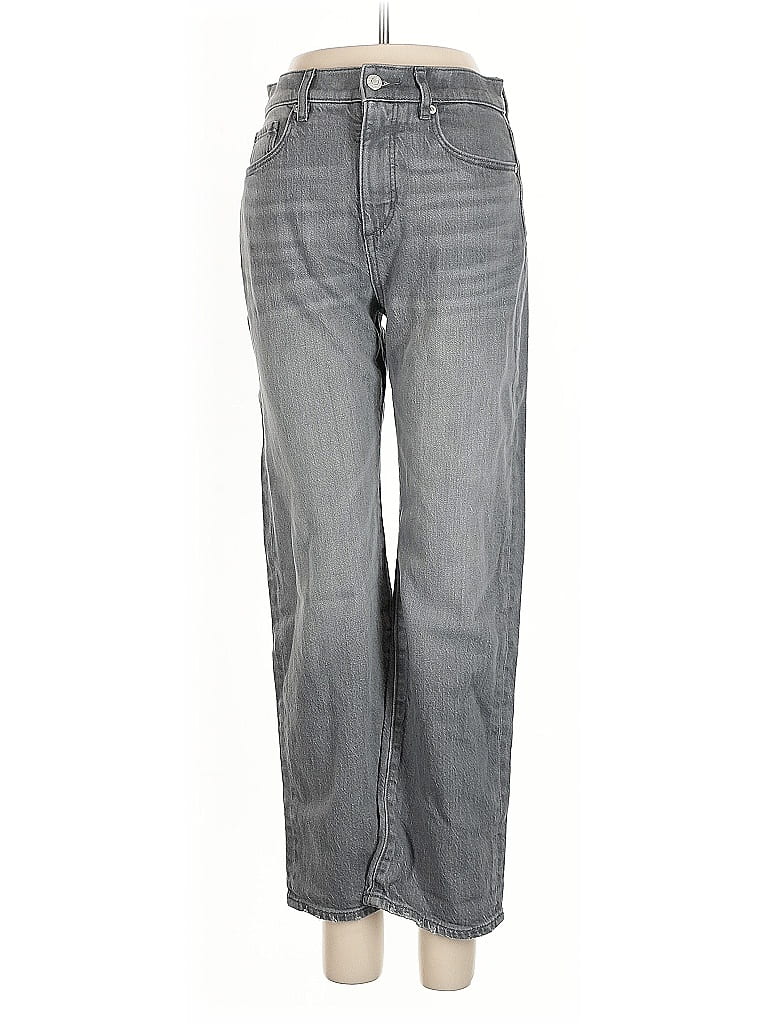 Pre-owned Ann Taylor Loft Jeans In Gray