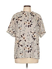 Allegra K Short Sleeve Blouse