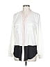 Ivanka Trump Color Block Ivory Long Sleeve Blouse Size L - photo 1