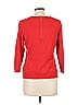 Carlisle Red Silk Pullover Sweater Size L - photo 2