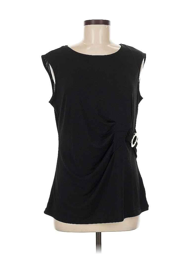 ADRIENNE VITTADINI Pre-owned Sleeveless Blouse In Black