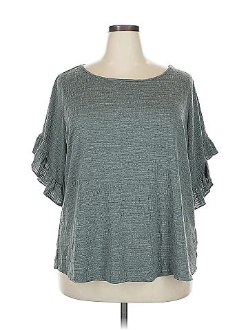 Cable & Gauge Short Sleeve Top (view 1)