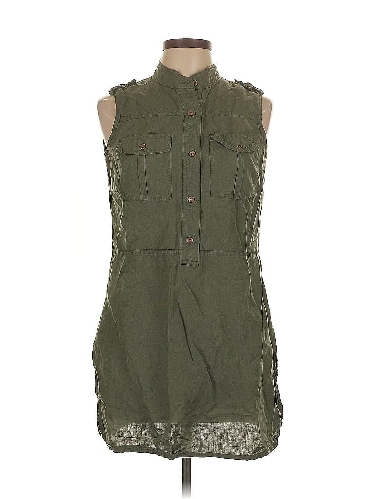 Pre-owned United Colors Of Benetton Casual Dress In Green