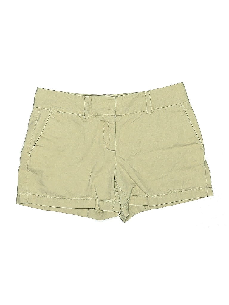 Pre-owned Ann Taylor Loft Khaki Shorts In Yellow