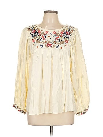 Solitaire 3/4 Sleeve Blouse (view 1)