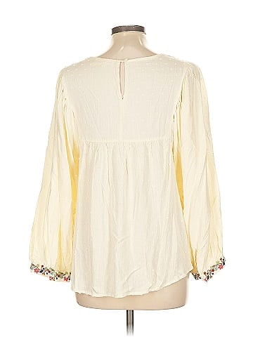 Solitaire 3/4 Sleeve Blouse (view 2)