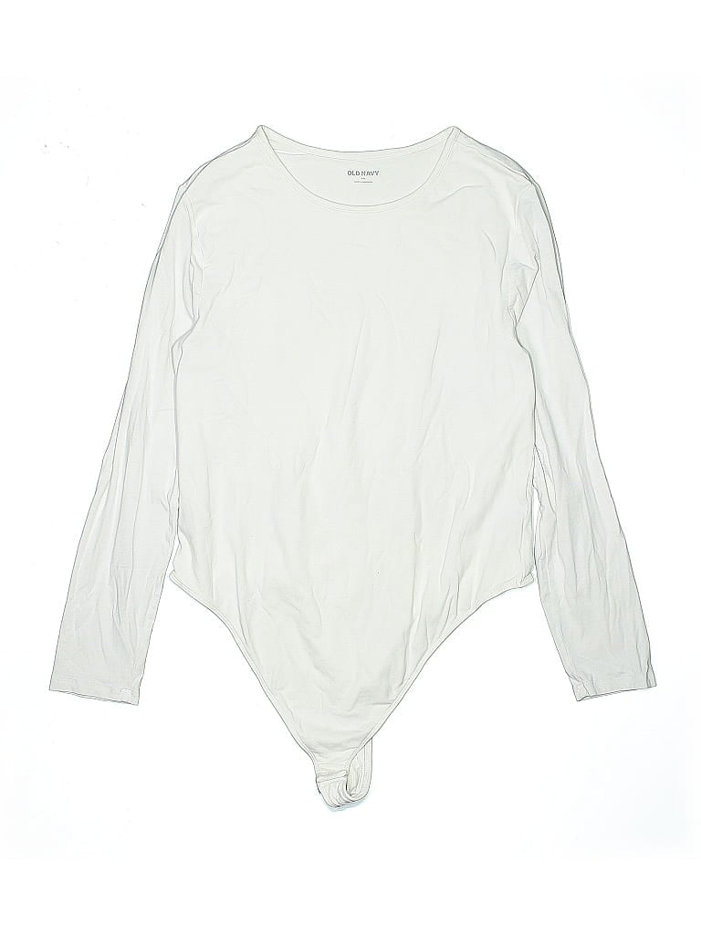 Pre-owned Old Navy Bodysuit In White
