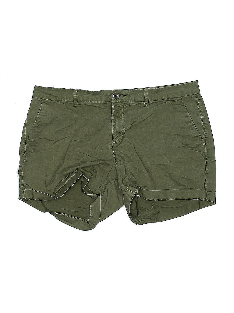 Pre-owned Old Navy Khaki Shorts In Green