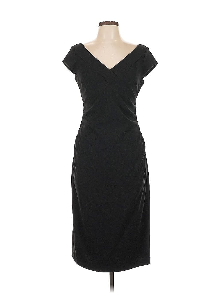 Pre-owned Maggy London Cocktail Dress In Black