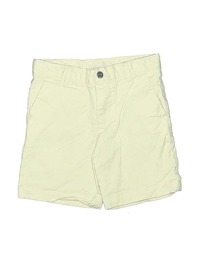 Jacadi Solid Yellow Ivory Shorts Size 4 - photo 1