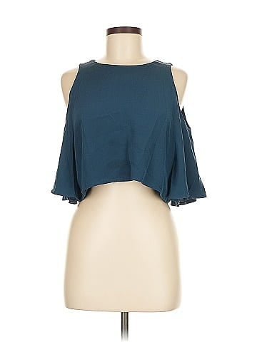 Elle Sasson Sleeveless Silk Top (view 1)