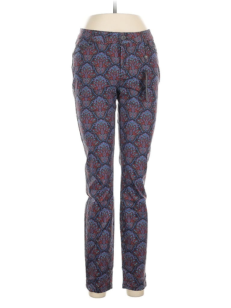 Bebe Paisley Blue Casual Pants Size 29 waist - photo 1