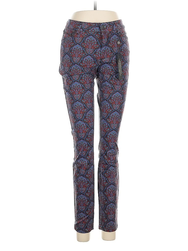Bebe Paisley Blue Active Pants Size 28 waist - photo 1