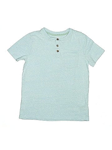 Lands' End Short Sleeve Henley (view 1)