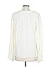 All in Favor 100% Rayon Ivory Long Sleeve Blouse Size L - photo 2