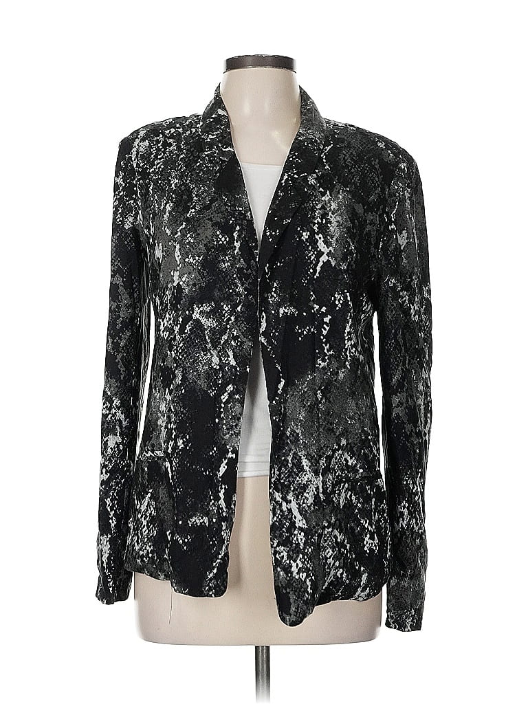 Pre-owned Pjk Patterson J. Kincaid Blazer Jacket In Black