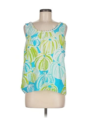 Lilly Pulitzer Sleeveless Silk Top (view 1)
