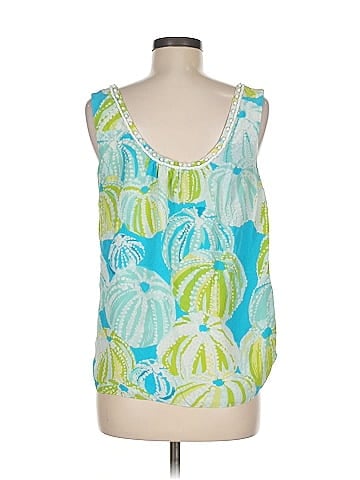 Lilly Pulitzer Sleeveless Silk Top (view 2)
