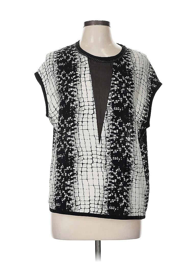 Robert Rodriguez 100% Silk Black Kimono Size 6 - photo 1