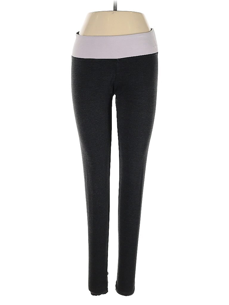Pre-owned Victoria's Secret Pink Yoga Pants In Gray