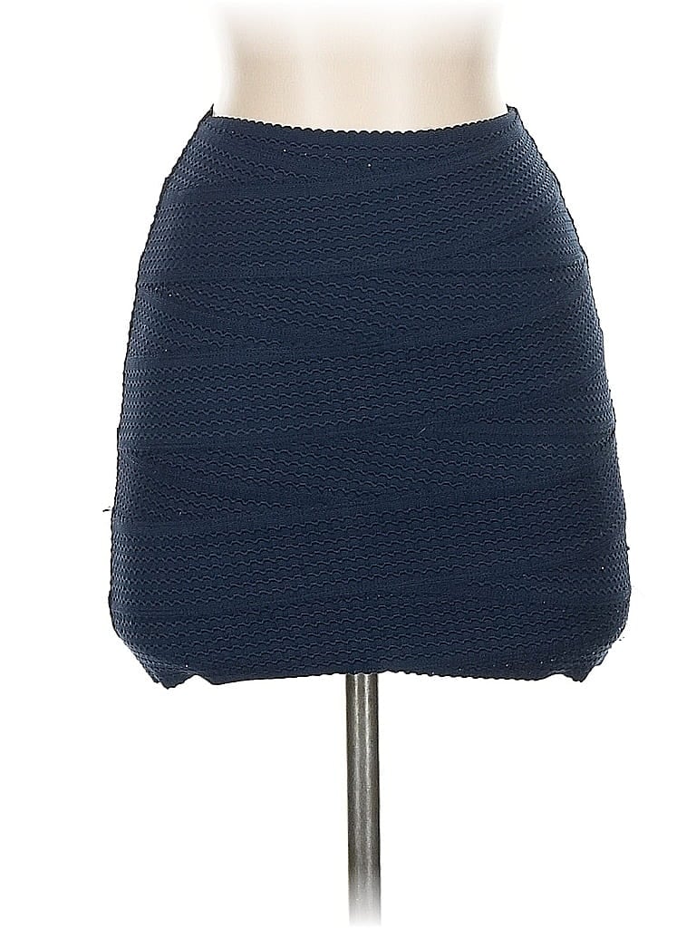 Pre-owned H&m Casual Skirt In Blue