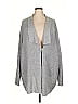 Woman Within 100% Acrylic Gray Cardigan Size 4X - photo 1