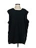 Southern Lady 100% Polyester Black Sleeveless Blouse Size 24 waist - photo 1