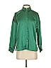 Zara 100% Polyester Green Long Sleeve Blouse Size XS - photo 1