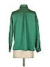 Zara 100% Polyester Green Long Sleeve Blouse Size XS - photo 4