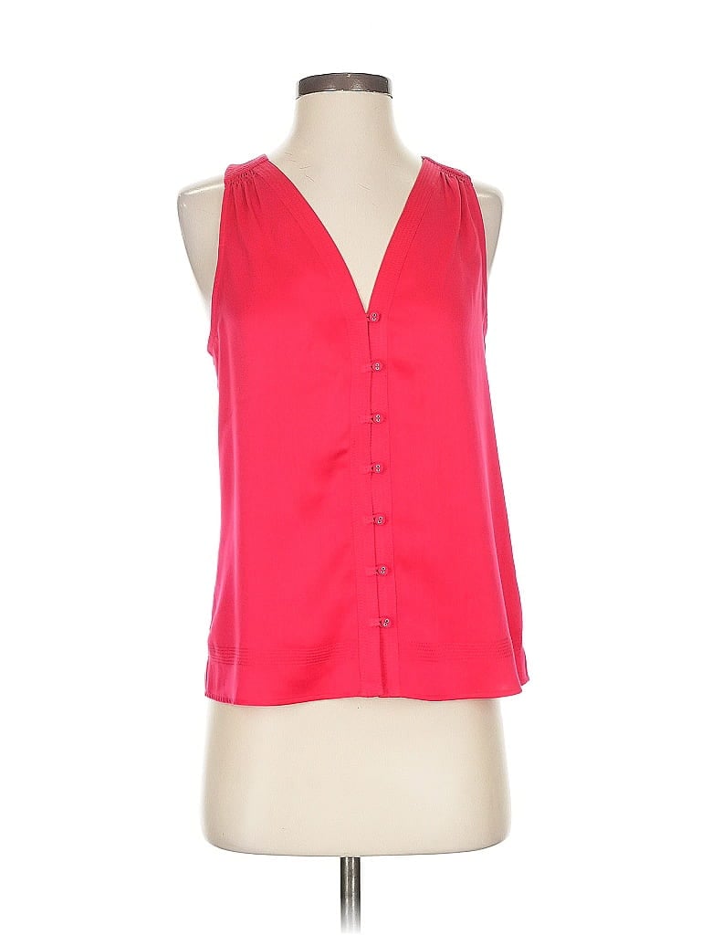 Click to view more detailed imagery on our partner's website Pre-owned Joie Sleeveless Blouse In Red