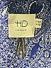 HD in Paris 100% Polyester Blue Sleeveless Blouse Size 6 - photo 7