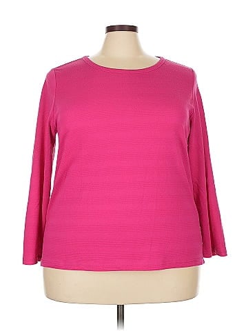 T by Talbots 3/4 Sleeve T-Shirt (view 1)