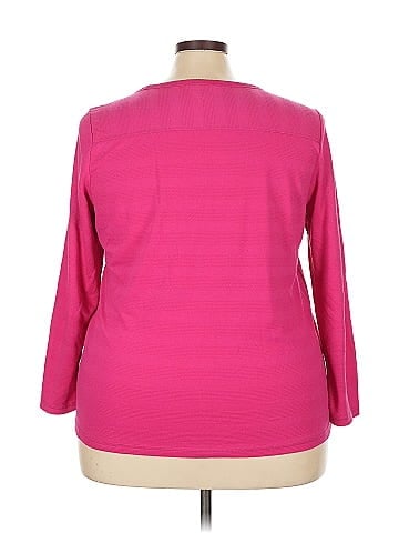 T by Talbots 3/4 Sleeve T-Shirt (view 2)
