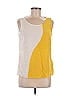 Akris Punto 100% Cotton Yellow Sleeveless Blouse Size 8 - photo 1