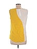 Akris Punto 100% Cotton Yellow Sleeveless Blouse Size 8 - photo 2