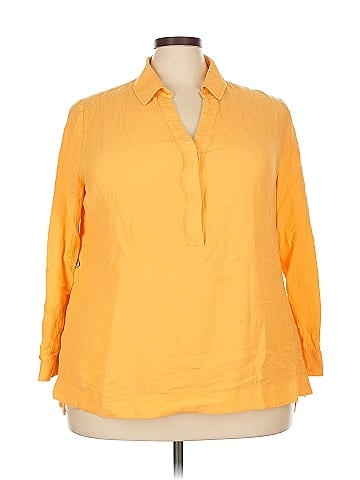 Soft Surroundings Long Sleeve Polo (view 1)