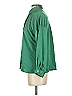 Zara 100% Polyester Green Long Sleeve Blouse Size XS - photo 6