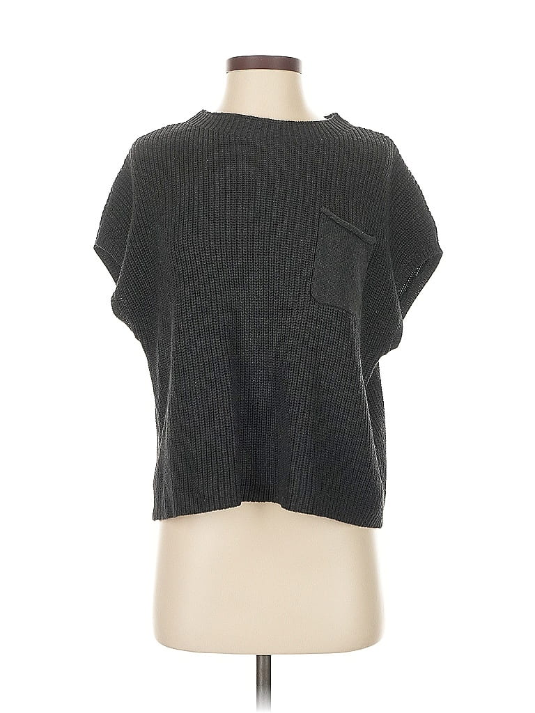 Pre-owned Lillusory Cardigan Sweater In Gray