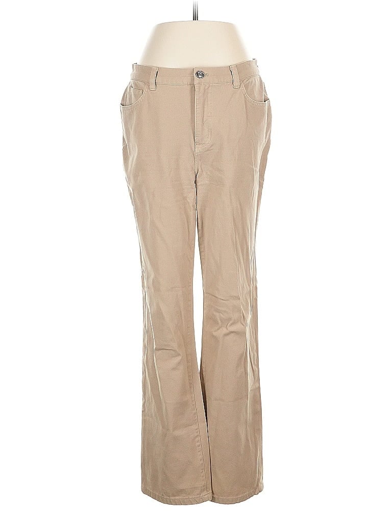Pre-owned Chaps Casual Pants In Brown