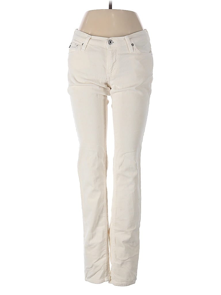 Pre-owned Adriano Goldschmied Jeans In White