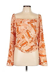 Open Edit Long Sleeve Blouse