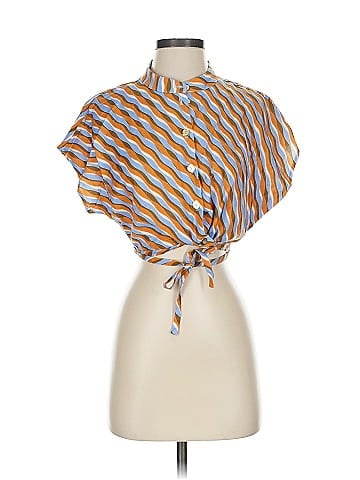 Corey Lynn Calter Short Sleeve Button-Down Shirt (view 1)