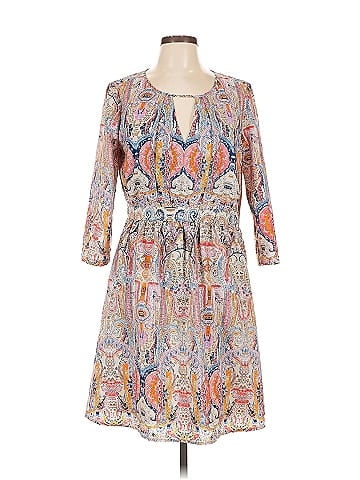 Lace & Mesh Casual Dress (view 1)