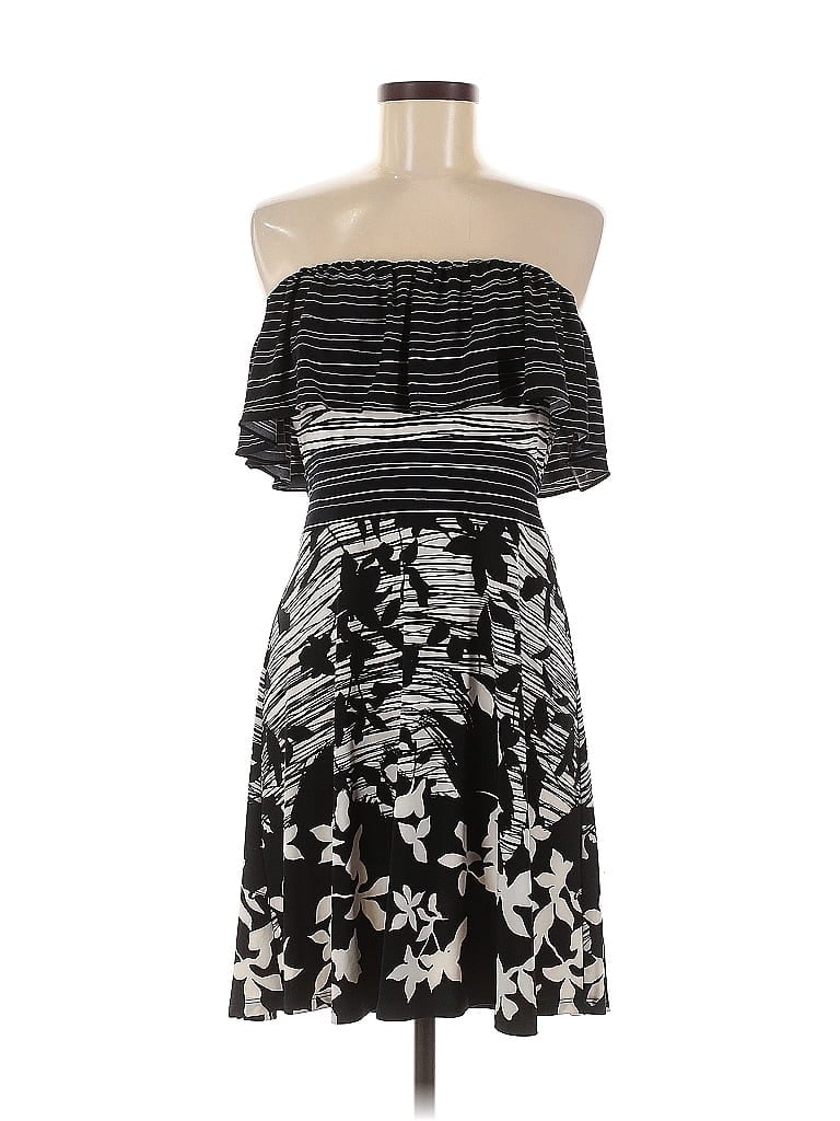 Pre-owned Bcbgmaxazria Cocktail Dress In Black