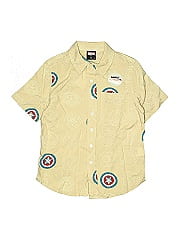 Marvel Short Sleeve Button Down Shirt